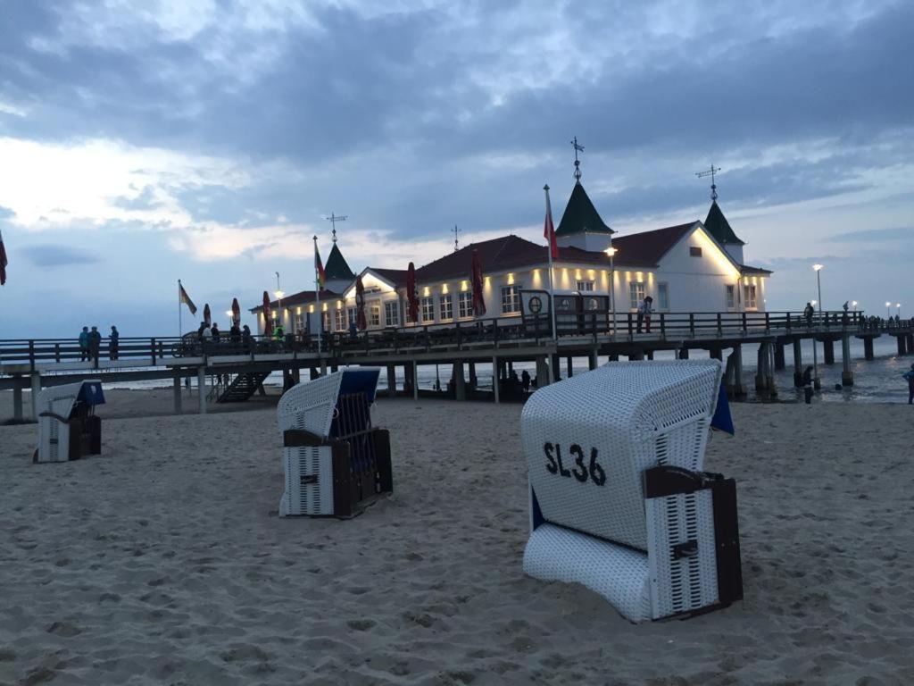 Ferienwohnung Seeblick - Insel Usedom Balm Dış mekan fotoğraf